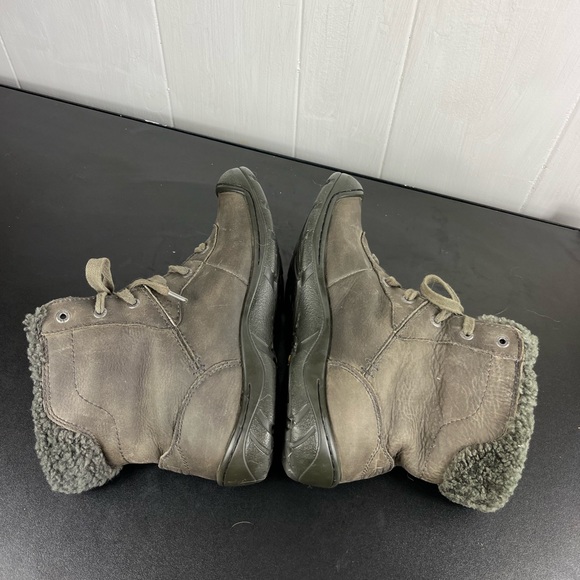 KEEN Lace Up Leather Crested Butte Low Boot Sz 6 - Picture 8 of 14